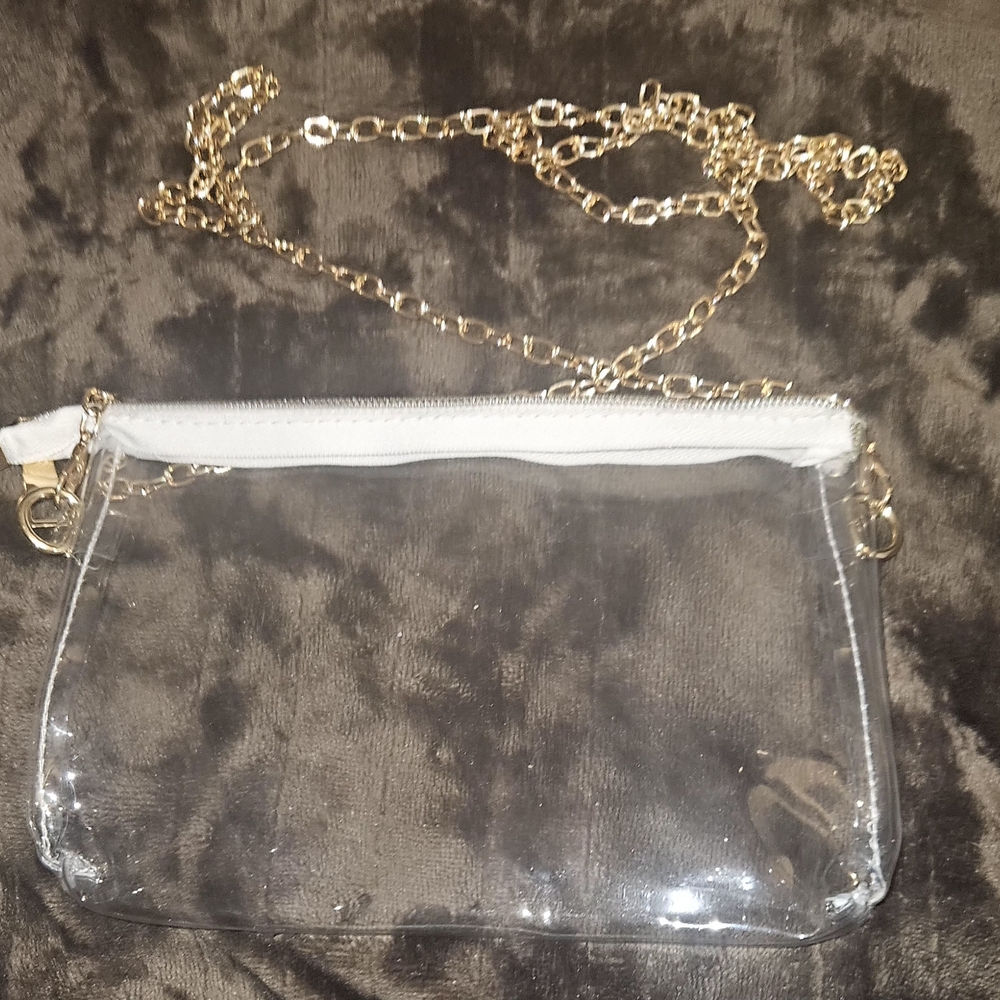 Clear Chain Strap Bag - Picture 2 of 3